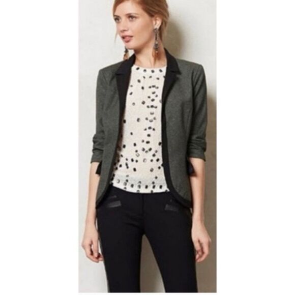 ✨Anthropologie Cartonnier Sz 10 blazer jacket✨ - Picture 1 of 9